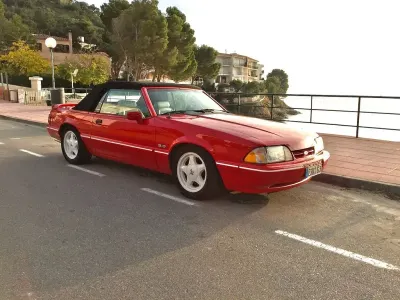 Gebraucht Ford Mustang Convertible 225 PS (165 kW) 1992 Rot Cabrio