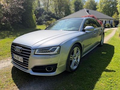 Second-hand Audi A8L S-Line 435 CP (319 kW) 2016 Argintiu Berlinǎ