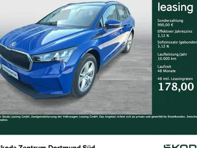 Brugt Skoda Enyaq iV Loft 108 kW (148 HK) 2023 Blå SUV