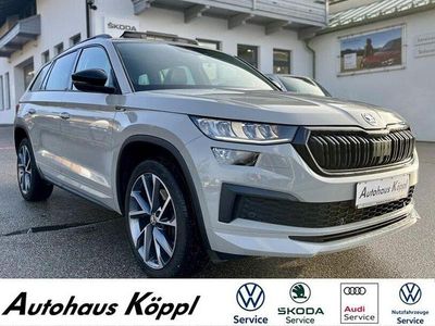 Gebraucht Skoda Kodiaq SportLine 190 PS (139 kW) 2021 Steelgrau SUV