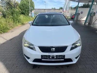 Gebraucht Seat Leon Style 105 PS (77 kW) 2013 Weiß Limousine