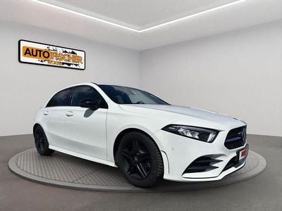 Usata Mercedes A180 AMG line 136 CV (100 kW) 2019 Bianco Berlina