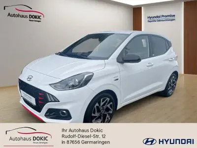 Gebraucht Hyundai i10 N Line 101 PS (74 kW) 2021 Weiß Kleinwagen
