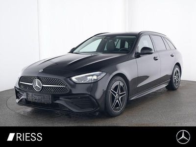 Gebraucht Mercedes C220 AMG 197 PS (144 kW) 2025 Metalliclack obsidianschwarz Kombi