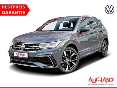 Grau Gebraucht 2021 VW Tiguan R-line SUV | 35.950 € (Etwas zu teuer)