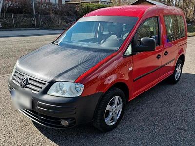 Gebraucht VW Caddy 105 PS (77 kW) 2006 Rot Van / Kleinbus