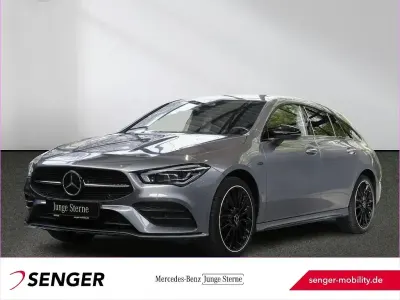 Gebraucht Mercedes CLA250e AMG 160 PS (117 kW) 2021 Grau Coupé