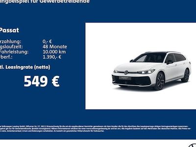 Nuova VW Passat R-line 272 CV (200 kW) 2026 Bianco Station wagon