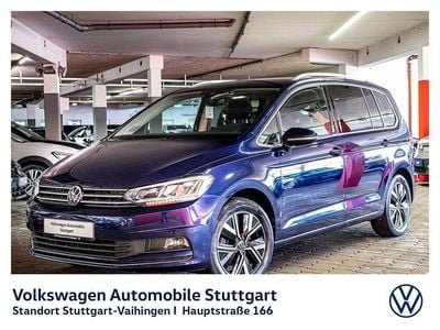 Gebraucht VW Touran Highline 150 PS (110 kW) 2022 Blau Van / Kleinbus