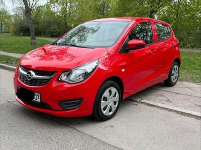 Begagnad Opel Karl Edition 75 HK (55 kW) 2016 Röd Halvkombi