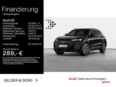 Second-hand Audi Q5 Sport 204 CP (150 kW) 2025 Negru SUV