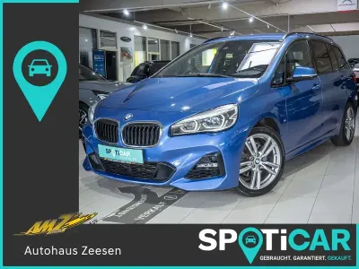 Gebraucht BMW 218 Gran Tourer M Sport 140 PS (102 kW) 2019 Blau Van / Kleinbus