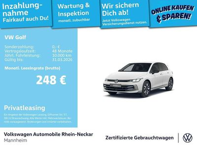 Gebraucht VW Golf VIII Goal 116 PS (85 kW) 2024 Pure white Limousine