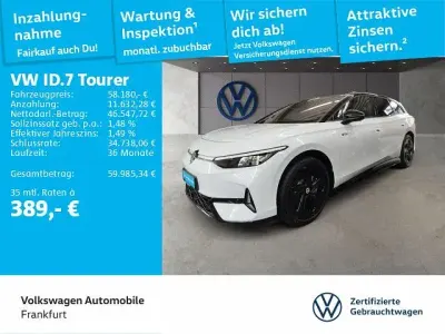 Gebraucht VW ID.7 GTX 250 kW (340 PS) 2025 Weiß Kombi