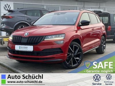 Gebraucht Skoda Karoq SportLine 190 PS (139 kW) 2021 Rot SUV