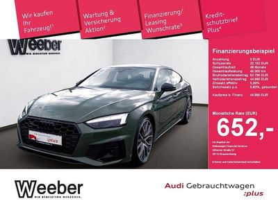 Gebraucht Audi A5 Sportback Business 286 PS (210 kW) 2022 Distriktgrün metallic Kleinwagen