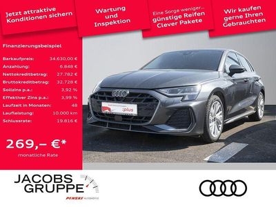 Usata Audi A3 S-Line 150 CV (110 kW) 2025 Grigio Berlina