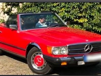 Usata Mercedes SL380 1981 Rosso Cabrio