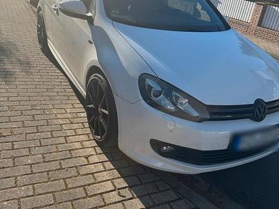 Brugt VW Golf VI R-line 122 HK (89 kW) 2010 Hvid Hatchback