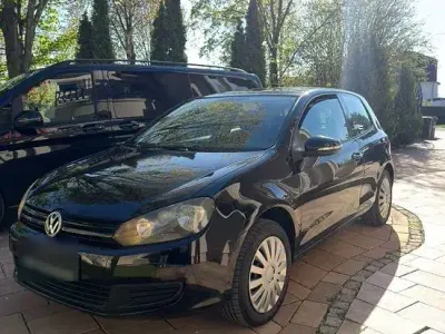 Gebraucht VW Golf VI Comfortline 80 PS (58 kW) 2009 Schwarz Kleinwagen