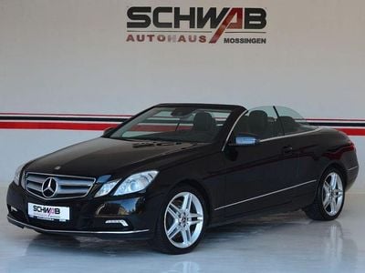 Usata Mercedes E500 AMG 387 CV (284 kW) 2010 Nero Cabrio