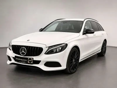 Gebraucht Mercedes C250 Night 204 PS (150 kW) 2015 Polarweiss Kombi