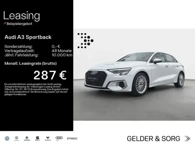 Gebraucht Audi A3 Advanced 116 PS (85 kW) 2023 Weiß Limousine