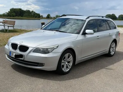 Używany BMW 520 177 KM (130 kW) 2009 Srebrny Kombi