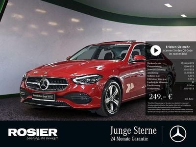 Gebraucht Mercedes C220 Advanced 200 PS (147 kW) 2024 Rot / manufaktur patagonienrot Limousine