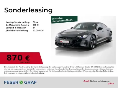 Gebraucht Audi RS e-tron GT Sport 439 kW (598 PS) 2023 Daytonagrau perleffekt Limousine