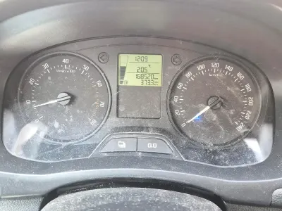 Gebraucht Skoda Fabia 2011 Blau Kleinwagen