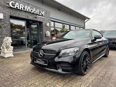 Gebraucht Mercedes C400 AMG 333 PS (244 kW) 2021 Obsidianschwarz meta (metallic) Cabrio