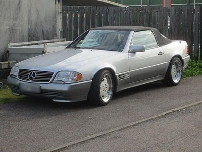 Usata Mercedes SL500 320 CV (235 kW) 1994 Argento Cabrio