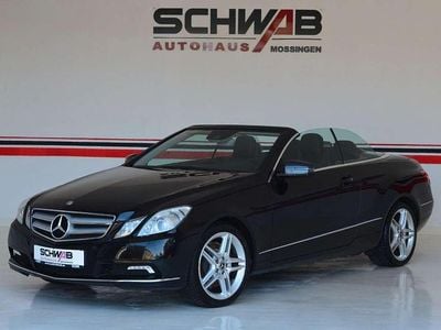 Usata Mercedes E500 AMG 387 CV (284 kW) 2010 Nero Cabrio