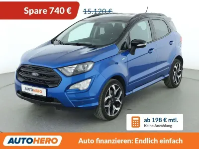Gebraucht Ford Ecosport ST-Line 125 PS (91 kW) 2019 Blue lightning SUV
