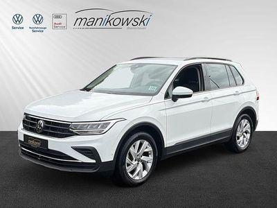 Weiss Gebraucht 2021 VW Tiguan Life SUV | 24.999 € (Fairer Preis)