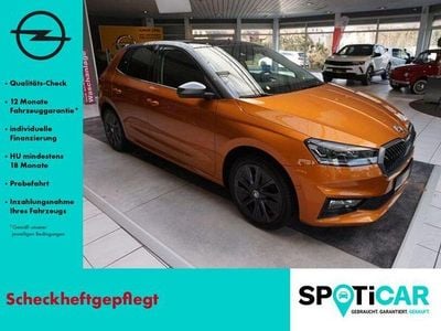 Gebraucht Skoda Fabia Style 110 PS (80 kW) 2022 Orange Kleinwagen