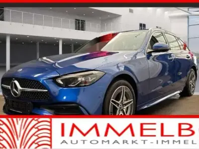 Second-hand Mercedes C300e AMG 313 CP (230 kW) 2022 Albastru Berlinǎ