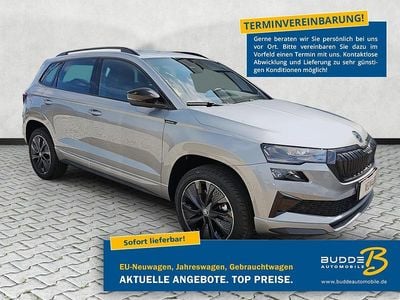 Neu Skoda Karoq SportLine 150 PS (110 kW) 2026 Smokey diamondsilber metallic SUV