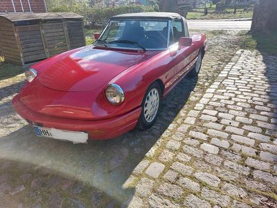 Gebraucht Alfa Romeo Spider 120 PS (88 kW) 1990 Rot Cabrio