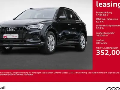 Gebraucht Audi Q3 Advanced 150 PS (110 kW) 2022 Schwarz SUV