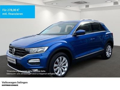 Second-hand VW T-Roc Sport 150 CP (110 kW) 2018 Albastru SUV