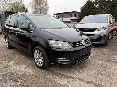 Gebraucht VW Sharan Highline 150 PS (110 kW) 2019 Schwarz Van / Kleinbus