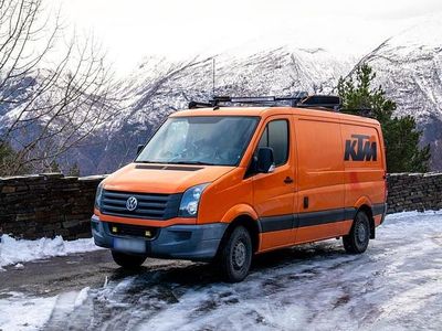 Second-hand VW Crafter 136 CP (100 kW) 2012 Portocaliu Van