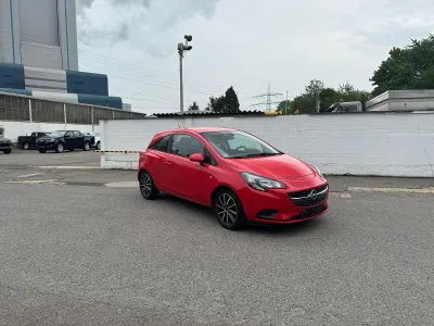 Gebraucht Opel Corsa Edition 89 PS (65 kW) 2015 Rot Kleinwagen
