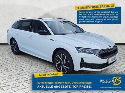 Weiß Neu 2025 Skoda Octavia SportLine Kombi | 35.380 € (Fairer Preis)