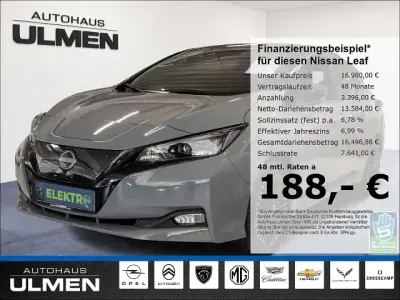 Gebraucht Nissan Leaf N-Connecta 110 kW (150 PS) 2023 Grau Kleinwagen