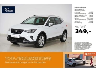 gebraucht Seat Arona 1.0 TSI FR DSG NAV/LED/Virt.