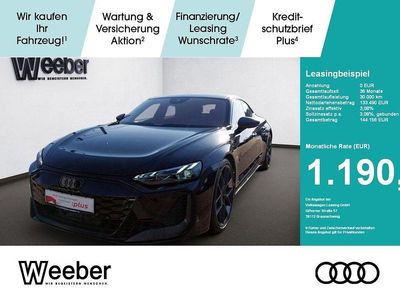 Mythosschwarz (metallic) Gebraucht 2025 Audi e-tron GT quattro Performance Limousine | 133.490 € (Fairer Preis)