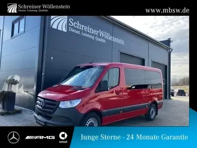 Używany Mercedes Sprinter 170 KM (125 kW) 2022 Czerwony Van